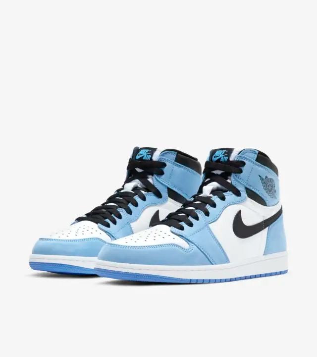 Jordan 1 Retro High White "University Blue Black"