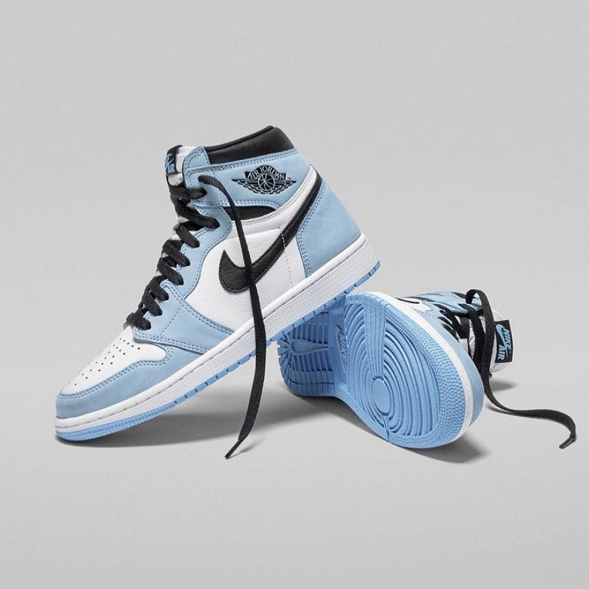 Jordan 1 Retro High White "University Blue Black"