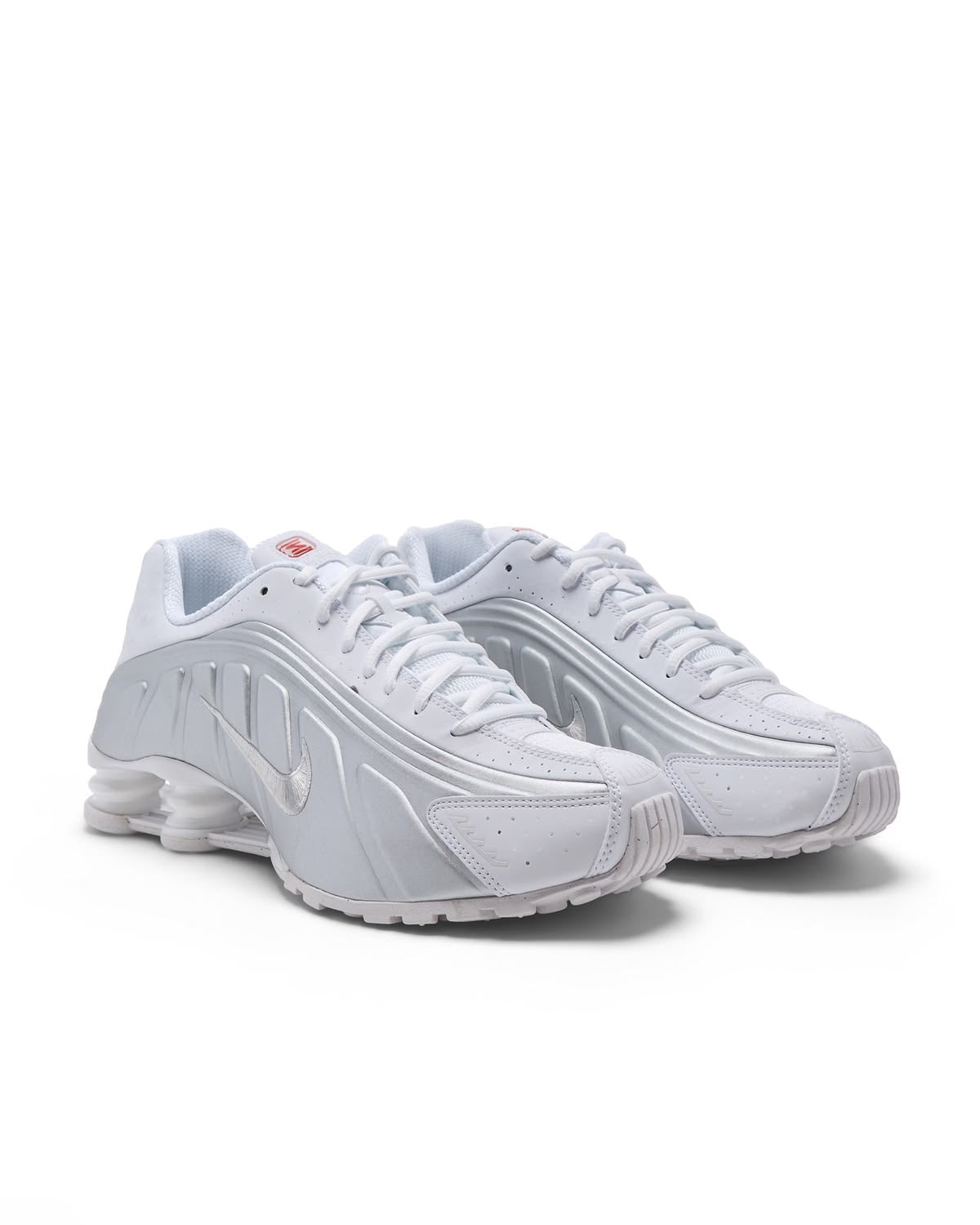 Nike Shox R4 "White Metallic Silver"