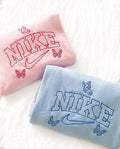 Custom Butterfly Nike Sweatshirt